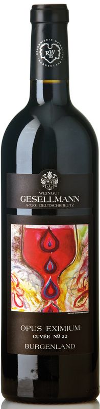Flasche Opus Eximium von Weingut Familie Gesellmann