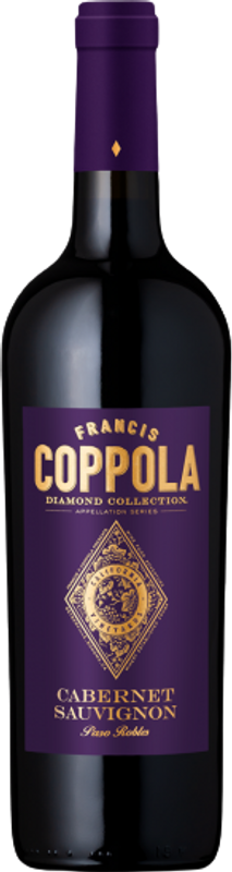 Bottiglia di Diamond Collection Cabernet Sauvignon Paso Robles di Francis Ford Coppola Winery