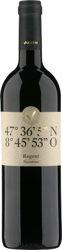 Bottle of Varietas 5 Regent Neunforn AOC Thurgau from Rutishauser-Divino