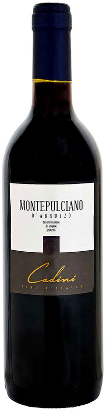 Bouteille de Montepulciano d'Abruzzo DOP de Cadini