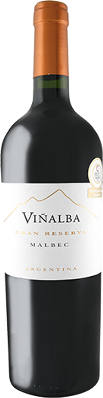 Bouteille de Malbec Gran Reserva de Viñalba