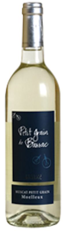 Bottiglia di Muscat VdP Petit grain di Domaine Bassac