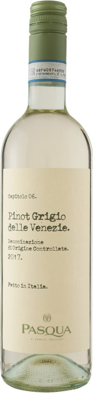 Bottle of Capitolo 06 Pinot Grigio delle Venezie DOC from Pasqua
