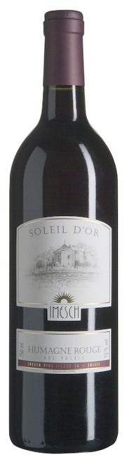 Image of Imesch Vins Humagne Rouge AOC Le Soleil d'Or - 75cl - Wallis, Schweiz bei Flaschenpost.ch