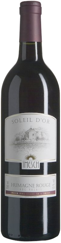 Image of Imesch Vins Humagne Rouge AOC Le Soleil d'Or - 75cl - Wallis, Schweiz
