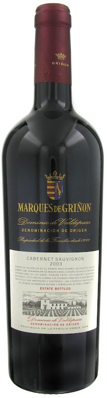 Bouteille de Cabernet Sauvignon M.O. de Dominio de Valdepusa Marqués de Griñon