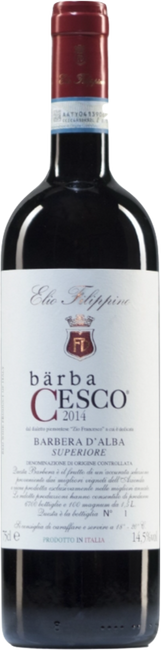 Image of Elio Filippino Barba Cesco Barbera d'Alba Superiore - 75cl - Piemont, Italien bei Flaschenpost.ch