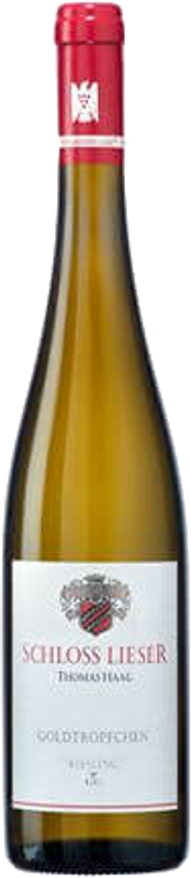 Bottiglia di Piesporter Goldtröpfchen Riesling trocken Grosses Gewächs di Weingut Schloss Lieser