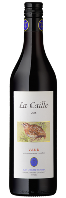 Image of Testuz Gamay Vaudois AOC La Caille - 35cl - Waadt, Schweiz bei Flaschenpost.ch