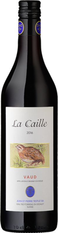 Bottle of Gamay Vaudois AOC La Caille from Testuz