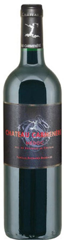 Bottiglia di Chateau Carmenere Medoc AOC di Château Carmenère