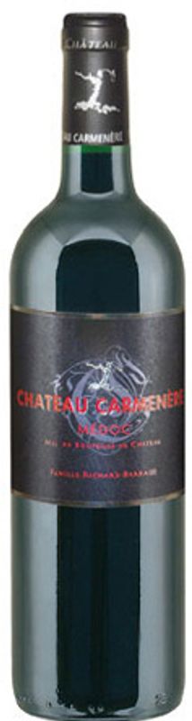 Bouteille de Chateau Carmenere Medoc AOC de Château Carmenère