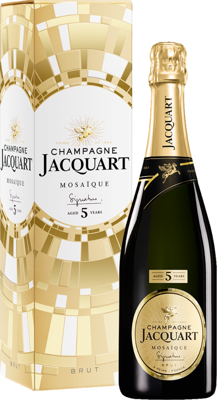 Bottiglia di Champagne Jacquart Brut Signature di Jacquart