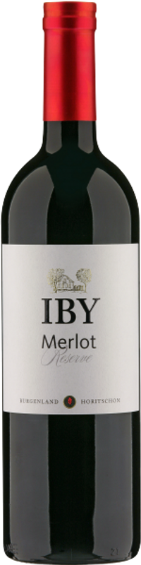 Bottle of Merlot Reserve Burgenland from IBY Rotweingut