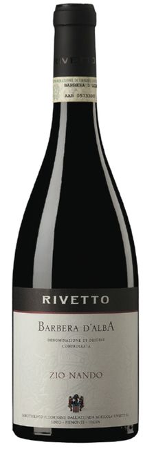 Image of Azienda Agricola Rivetto Barbera d'Alba DOC Zio Nando - 75cl - Piemont, Italien bei Flaschenpost.ch
