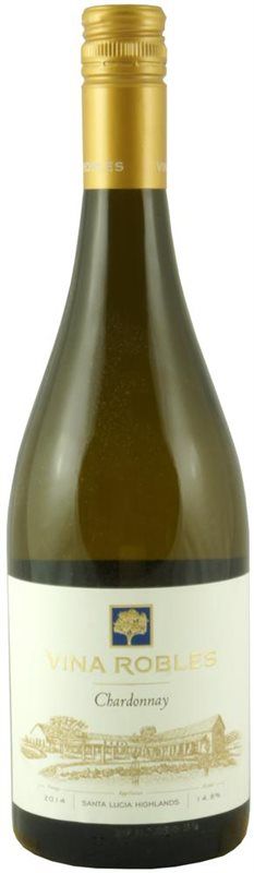 Bottle of Chardonnay Monterey California MO Santa Lucia Highlands from Viña Robles