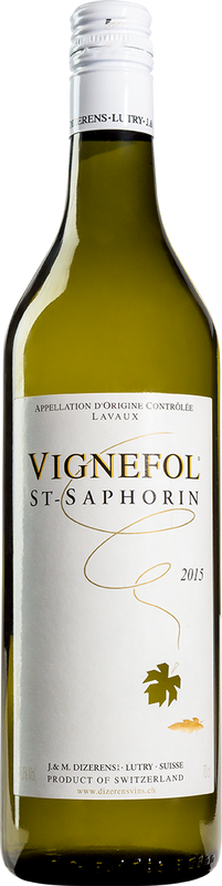 Bottle of St-Saphorin Vignefol AOC from Jean & Michel Dizerens