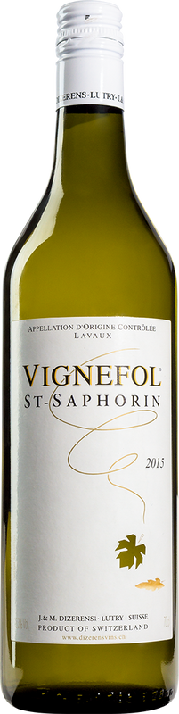 Bouteille de St-Saphorin Vignefol AOC de Jean & Michel Dizerens