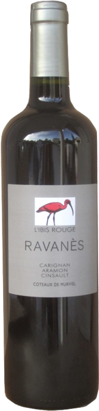 Bouteille de L'Ibis Rouge VDP C.d.Murviel de Domaine de Ravanès