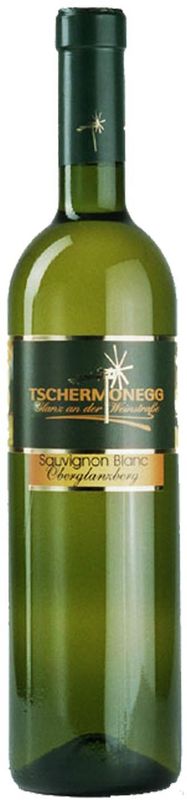 Bottiglia di Sauvignon Blanc Oberglanzberg di Weingut Tschermonegg