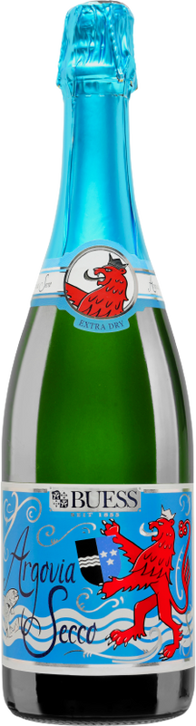 Bottle of Argovia Secco Brut AOC from Buess Weinbau