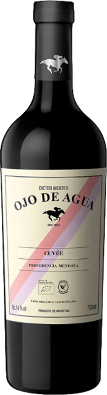 Bottle of Ojo de Agua Cuvee from Ojo de Vino/Agua / Dieter Meier