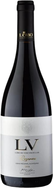 Bottle of LV Reserva tinto V.R. Alentejano from Lobo de Vasconcellos Wines