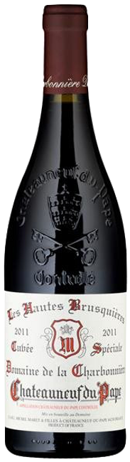 Image of Domaine de la Charbonnière Châteauneuf-du-Pape Cuvée Hautes Brusquières AC - 75cl - Côtes du Rhône, Frankreich bei Flaschenpost.ch