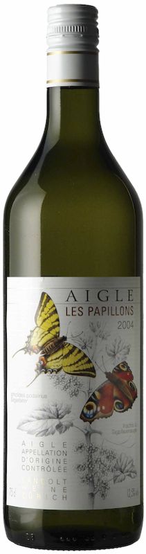 Flasche Aigle Les Papillons AOC von Landolt Weine