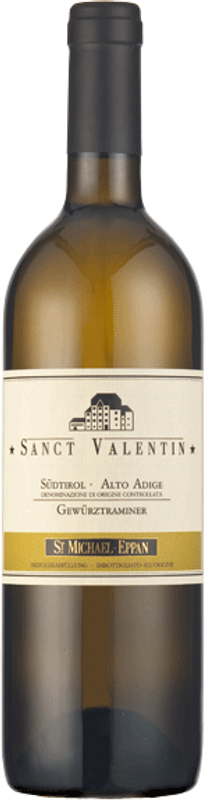 Bottle of Alto Adige St. Valentin Gewurztraminer DOC from Kellerei St-Michael