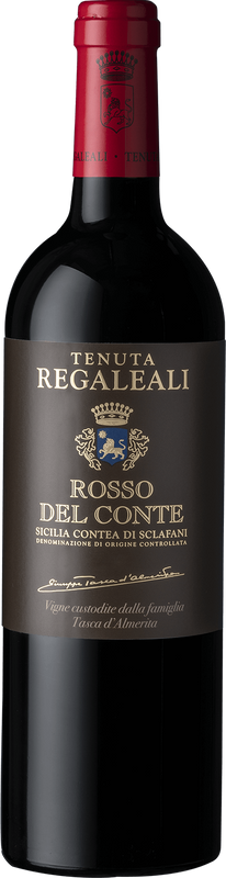 Bottle of Rosso del Conte Contea di Sclafani DOC from Tasca d'Almerita