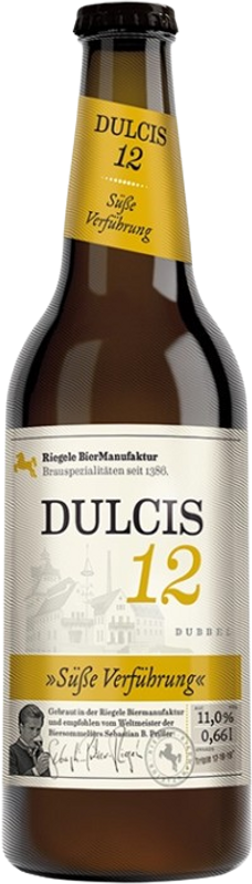 Flasche Dulcis 12 Bier von Riegele