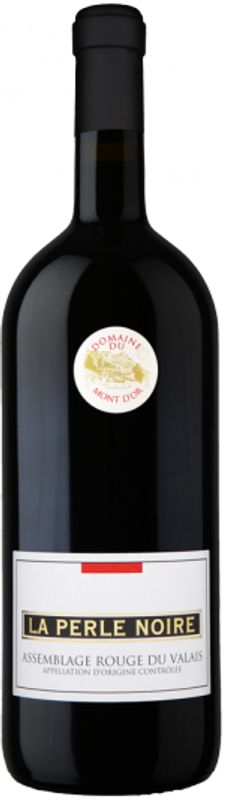 Image of Domaine du Mont d'Or La Perle Noire Assemblage Rouge du Valais AOC - 150cl - Wallis, Schweiz