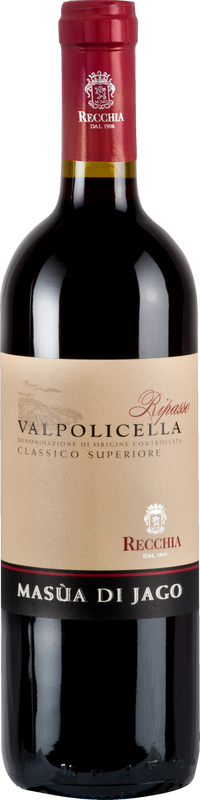 Bottiglia di Ripasso Valpolicella Classico DOC Masua di Jago di Recchia