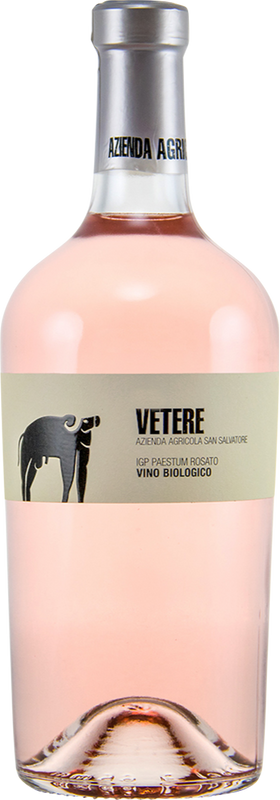 Bottle of Rosé Vetere Paestum IGP from San Salvatore