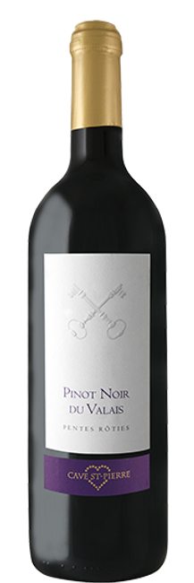 Image of Saint-Pierre Les Cles de St-Pierre Pentes Roties Pinot Noir du Valais AOC - 50cl - Wallis, Schweiz bei Flaschenpost.ch