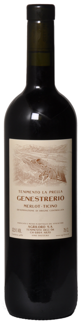 Image of Tenimento dell'Ör / Agriloro / Meinrad Perler Ticino Merlot DOC Genestrerio Tenimento la Prella - 75cl - Tessin, Schweiz bei Flaschenpost.ch