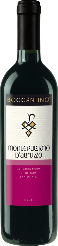 Flasche Montepulciano d'Abruzzo DOC von Boccantino