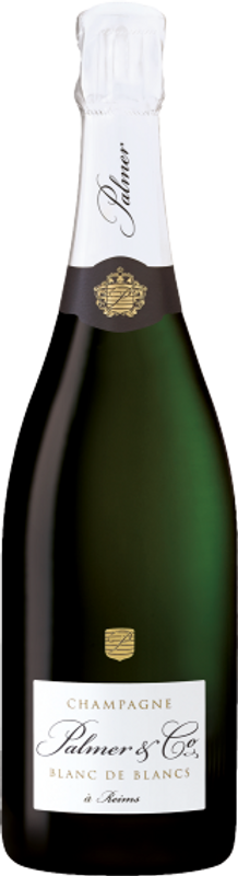 Bottle of Champagne Palmer Blanc de Blanc AOC from Château Palmer