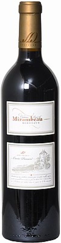 Bottiglia di Chateau Tour de Mirambeau Bordeaux rouge AC Cuv. Passion di Château Tour de Mirambeau