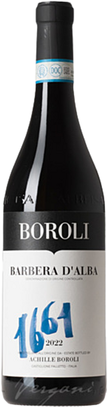 Bottle of Barbera d'alba DOC 1661 from Boroli