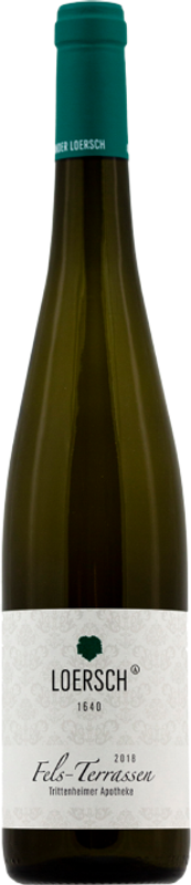 Flasche Riesling Fels Terrassen Trittenheimer Apotheke feinherb von Weingut Alexander Loersch