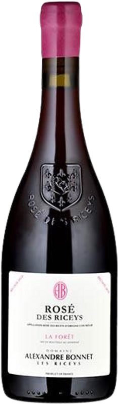Bottiglia di Rosé des Riceys La Forêt AOC di Alexandre Bonnet