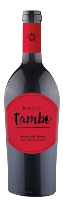 Image of Tamborini Passo di Tambo Merlot Ticino DOC - 75cl - Tessin, Schweiz bei Flaschenpost.ch