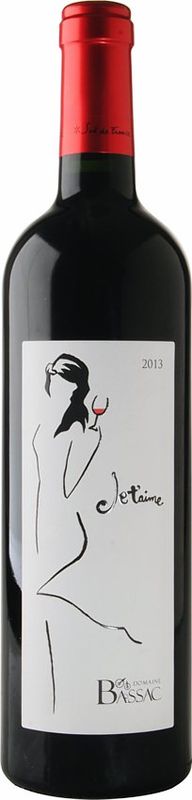 Bottle of Je t'aime Cuvee IGP from Domaine Bassac