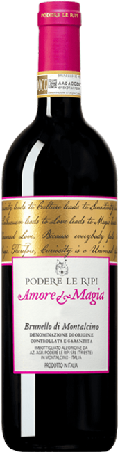 Image of Podere le Ripi Brunello di Montalcino Amore & Magia DOCG Demeter - 75cl - Toskana, Italien bei Flaschenpost.ch