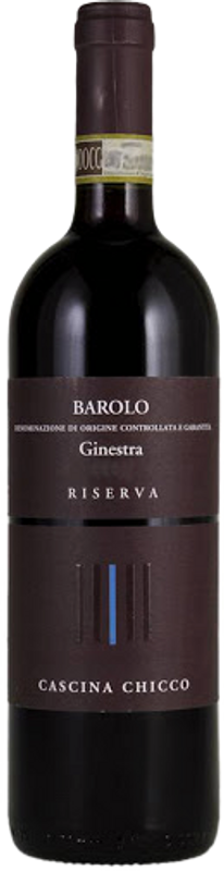 Bottle of Barolo Riserva Ginestra DOCG from Cascina Chicco