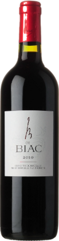Bottle of B de Biac from Château Biac