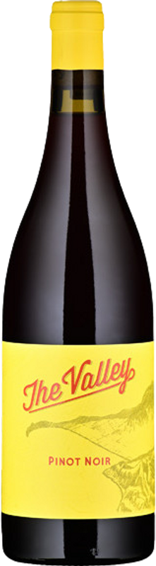 Bottle of The Valley Pinot Noir from La Brune / The Valley