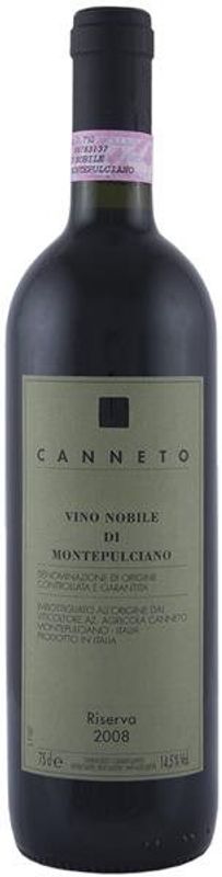 Bouteille de Vino nobile di Montepulciano RISERVA DOCG de Canneto